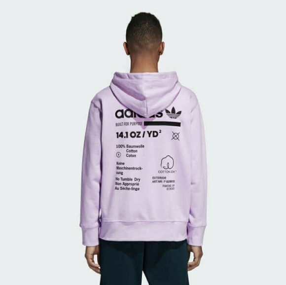 adidas kaval hoodie lilac